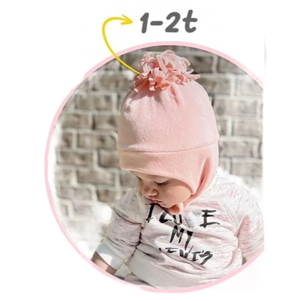 Baby Toddler Winter Hat Soft Fleece with Earflap for Boys Girls Kids Baby Beanie